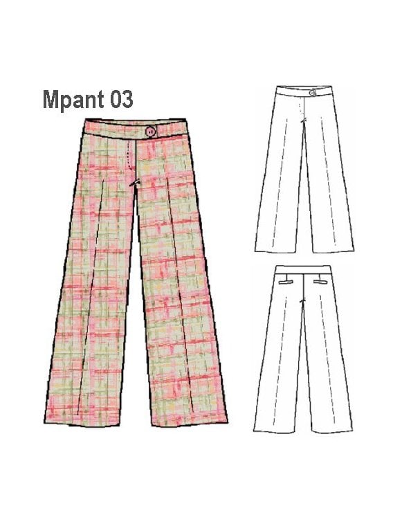 PANTALON CLASICO MUJER 0903