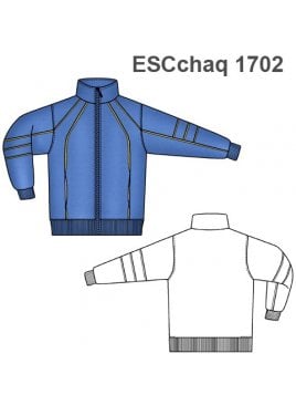 CHAQUETA POLAR ESCOLAR 1702