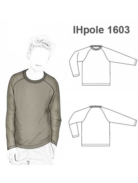 POLERA REMERA RAGLAN NIÑO NENE