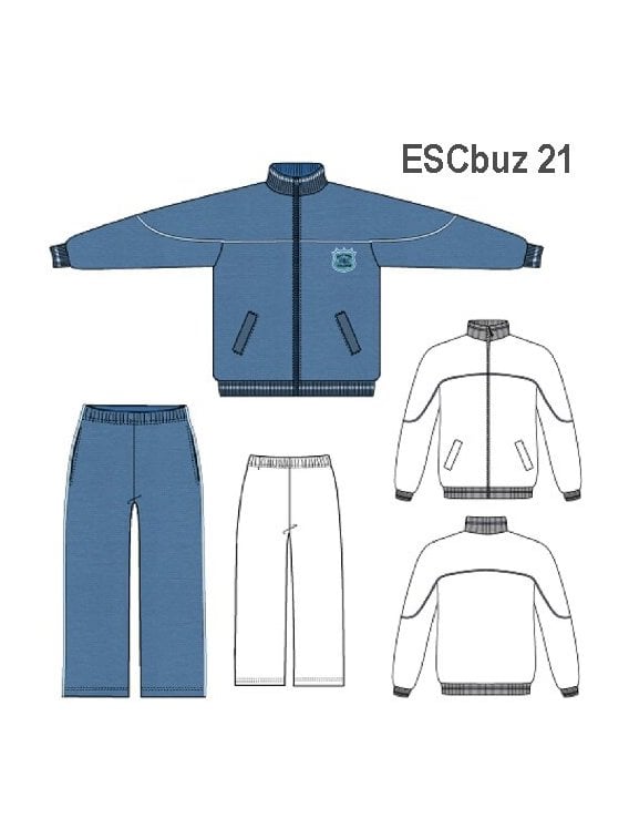 BUZO CORTE REDONDO EN CANESU CIERRE SEP