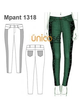 PANTALON PITILLO CORTE VERTICAL