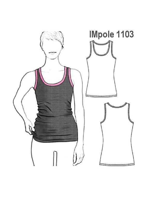 CAMISETA NIÑA CON VIVO DE TELA IGUAL O S