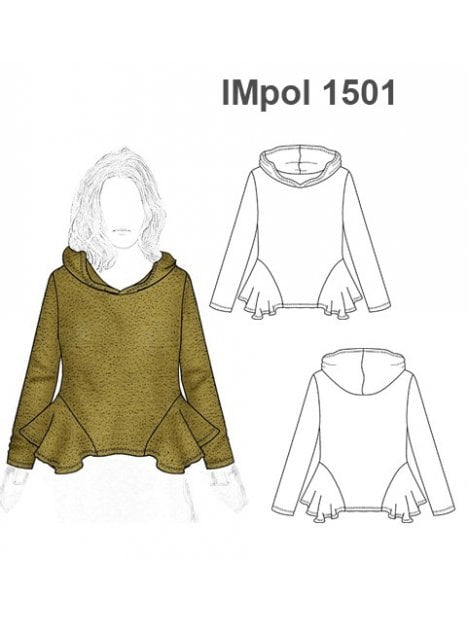 POLERON BUZO CAPUCHA Y VUELOS NIÑA NENA