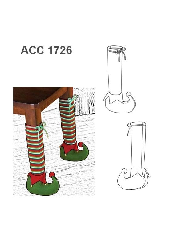 CUBRE PATAS SILLA NAVIDAD ACC 1726