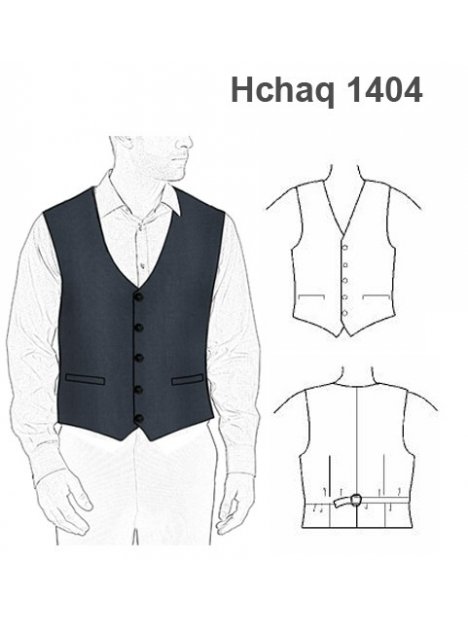 CHAQUETA HOMBRE SIN MANGAS