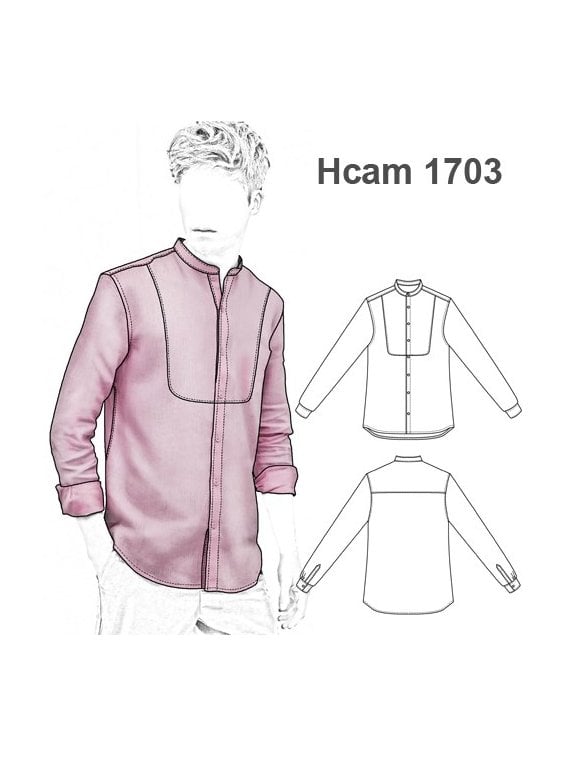 CAMISA CUELLO MAO HOMBRE