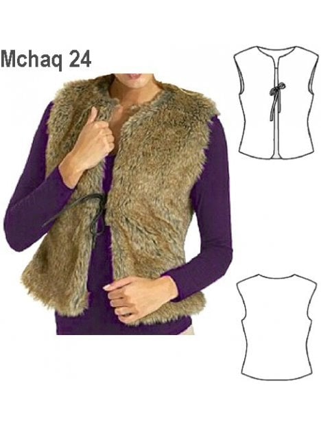 CHAQUETA PIEL MUJER, AMARRA DE CUERO 