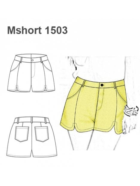 SHORT PANTALON CORTO MUJER