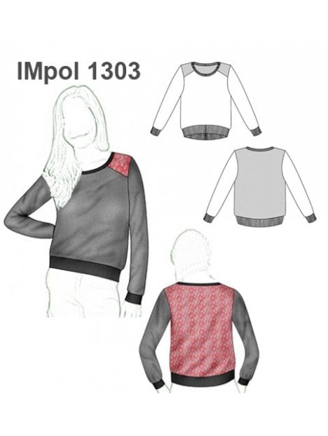 POLERON BASICO NIÑA 1303