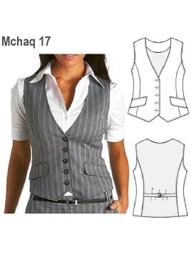 CHAQUETA SIN MANGAS(GILLET), 