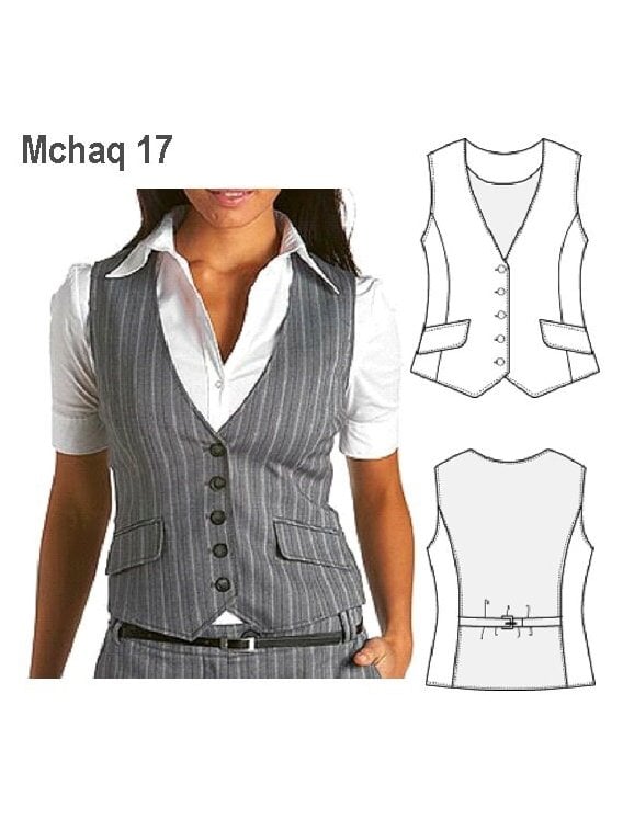 CHAQUETA SIN MANGAS(GILLET), 