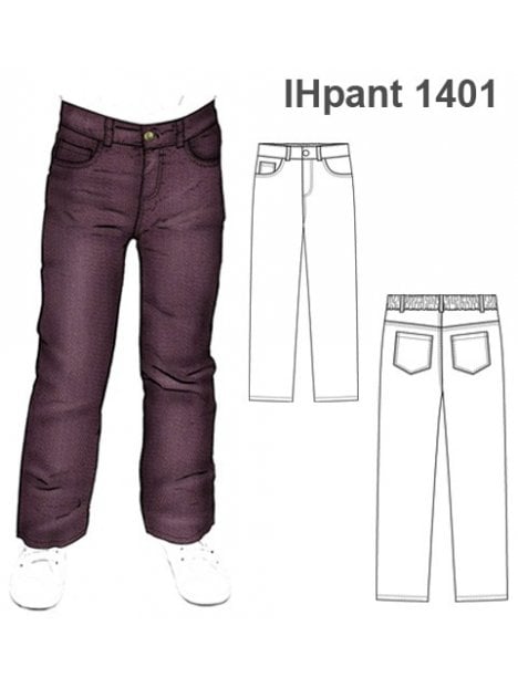 PANTALON JEANS CLASICO NIÑO
