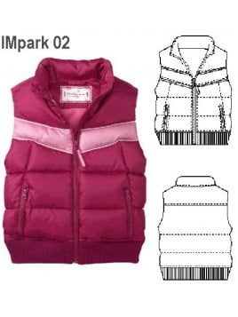 PARKA SIN MANGAS NIÑA