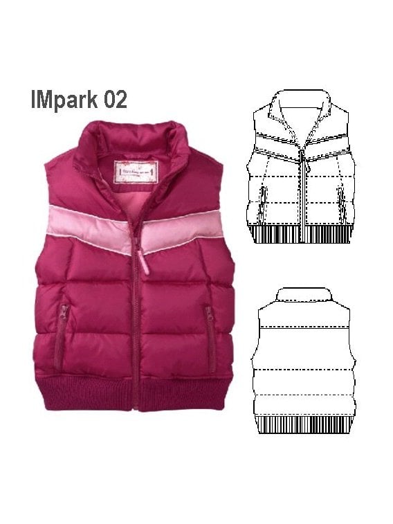 PARKA SIN MANGAS NIÑA