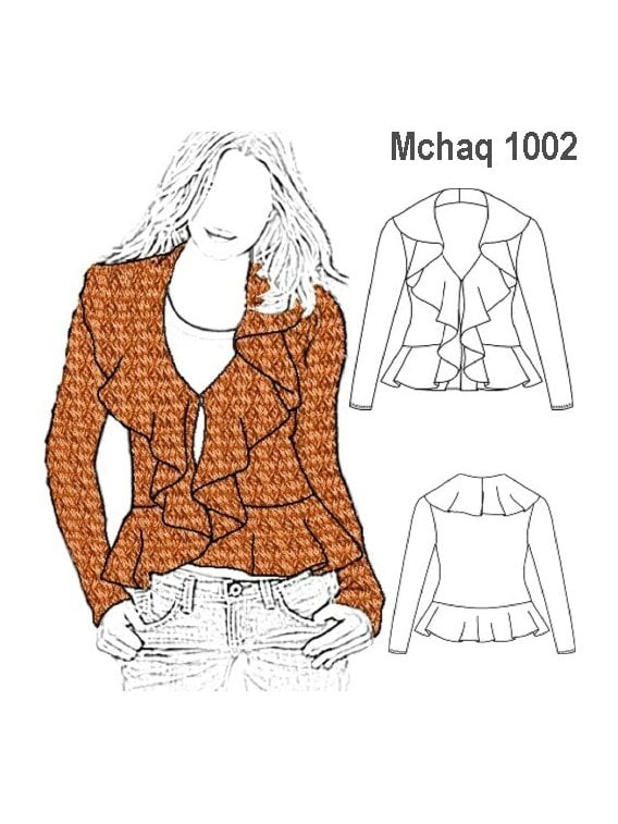 CHAQUETA ESCOTE VUELO MUJER