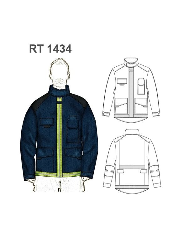 CHAQUETA DE BOMBERO RT 1434