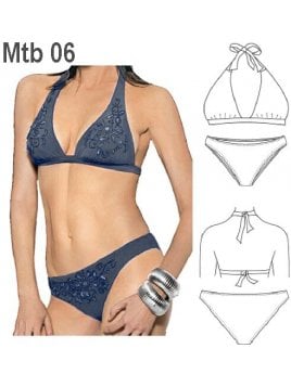 TRAJE DE BAÑO BIKINI MUJER 0906