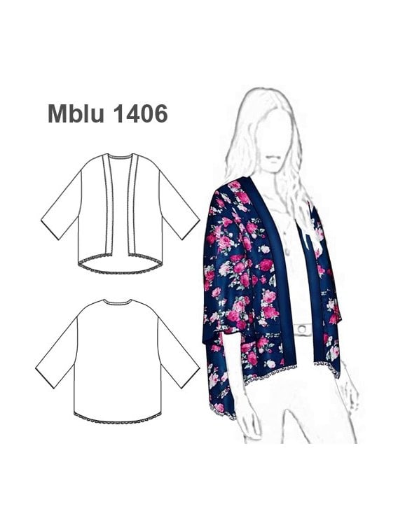 BLUSA KIMONO MUJER