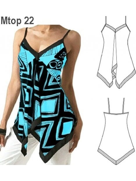 TOP PUNTAS MUJER 0922