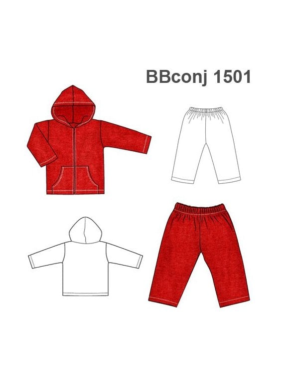 CONJUNTO BUZO BEBE 1501