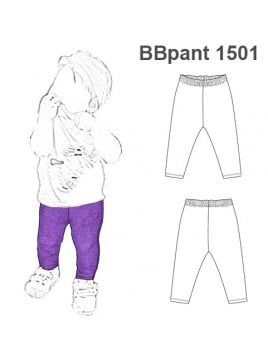 CALZA BEBE CON COSTURA COSTADOS