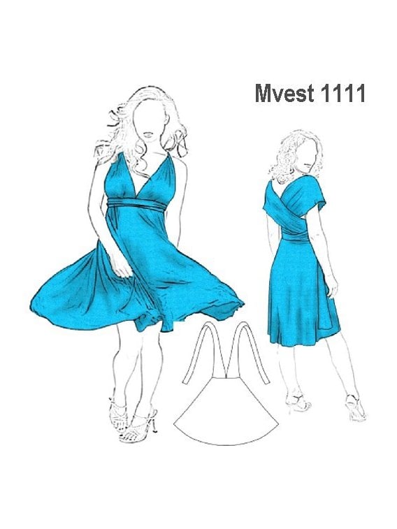 VESTIDO MULTIUSO TIPO FALDA.