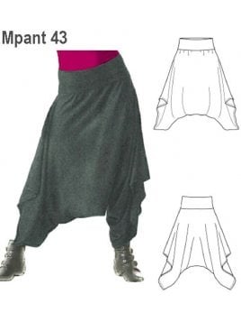 PANTALON HAREM MUJER 0943