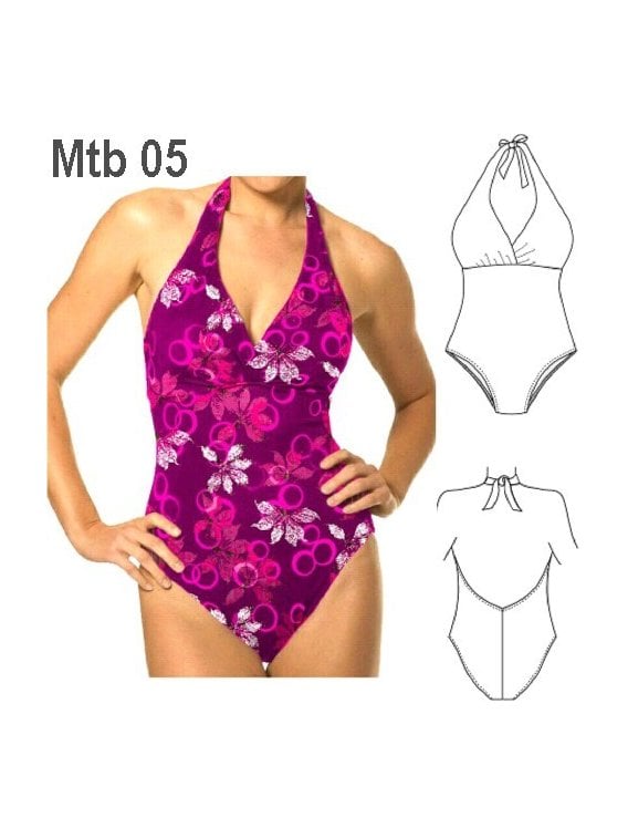 TRAJE DE BAÑO ENTERO MUJER 0905