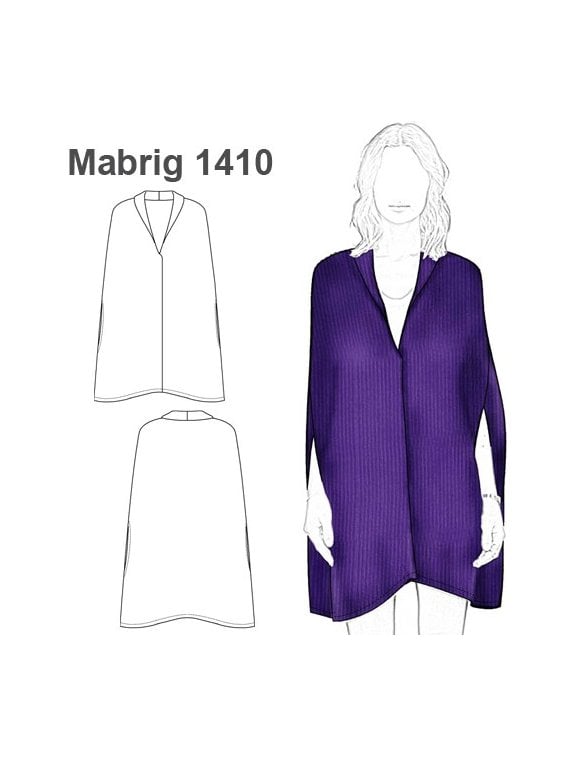 ABRIGO TAPADO MANGA OJAL MUJER