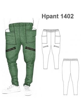 PANTALON HAREM HOMBRE 1402