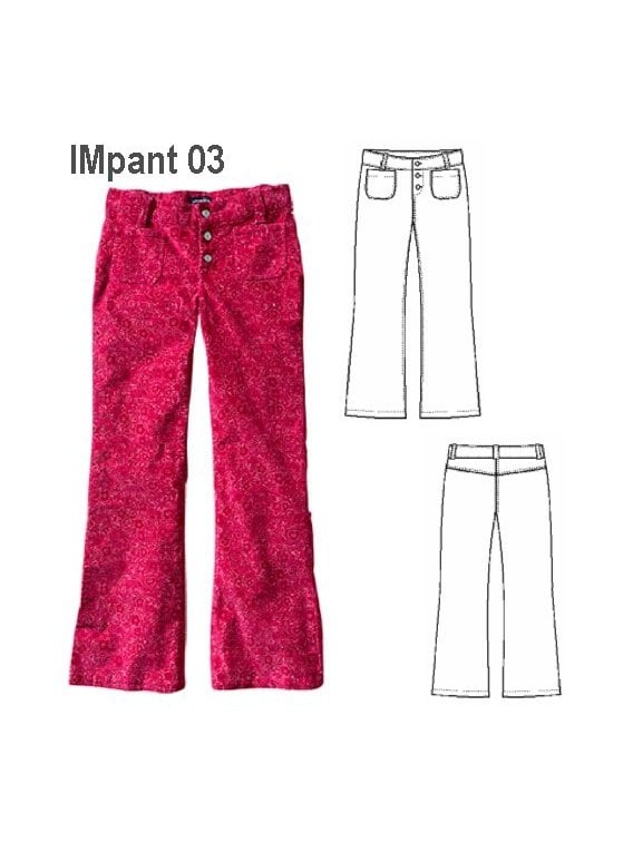 PANTALON CLASICO NIÑA 0903