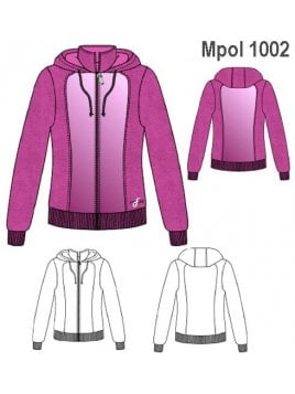 POLERON MUJER CORTES