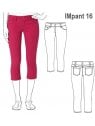 PANTALON CAPRI NIÑA 0916