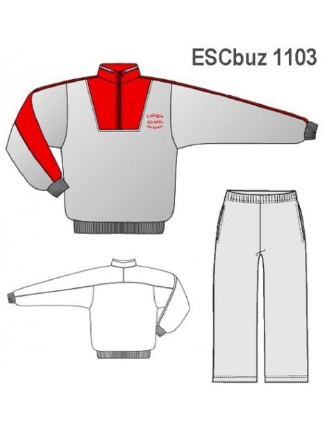 BUZO CORTE CANESU Y MANGAS