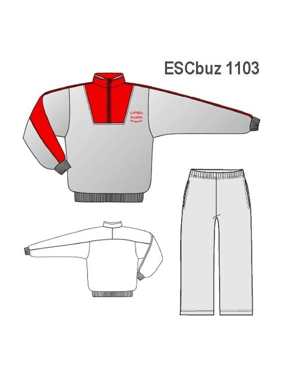 BUZO CORTE CANESU Y MANGAS