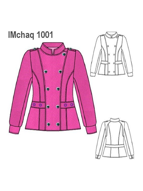 CHAQUETA CRUZADA INFANTIL 