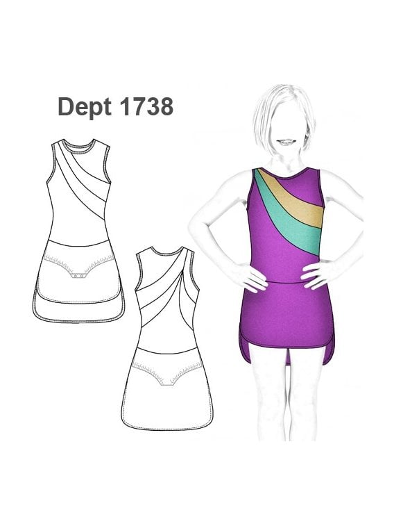 DEPORTE MAILOT GIMNASIA 1738