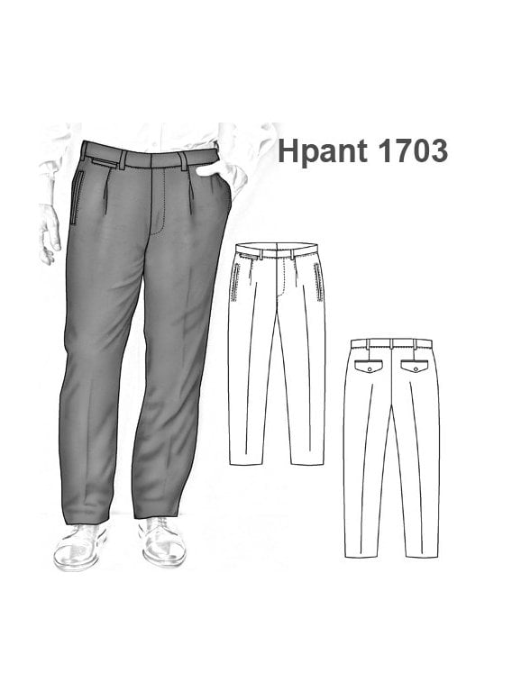 PANTALON CLASICO HOMBRE