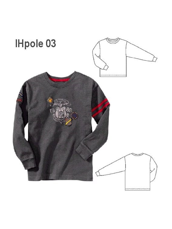 POLERA BASICA NIÑO 0903