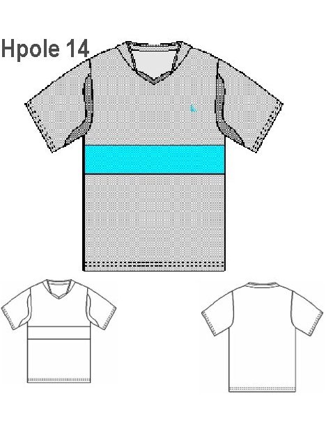 POLERA CORTE MANGA HOMBRE, CORTE EN DELA