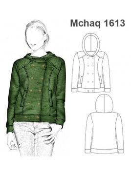 MOLDES CHAQUETA CAMPERA POLERON SPORT MU