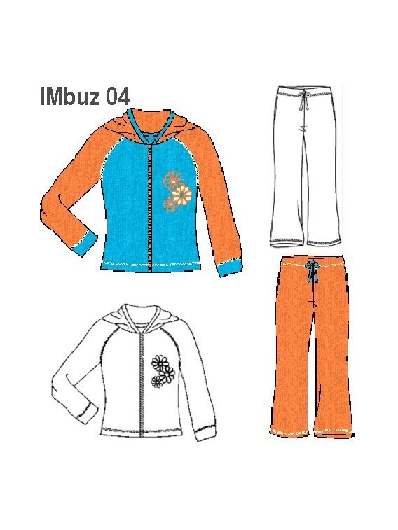 BUZO RAGLAND NIÑA 0904