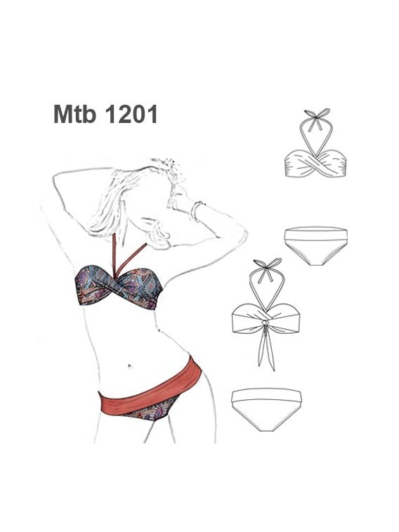 TRAJE DE BAÑO BIKINI MUJER 1201