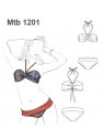 TRAJE DE BAÑO BIKINI MUJER 1201