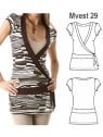 VESTIDO POLERA MUJER, MANGA CORTA PEQUEíï