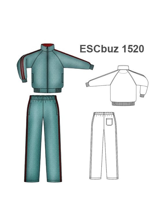 MOLDES PATRONES BUZOS JOGGINS RAGLAN NIÑO