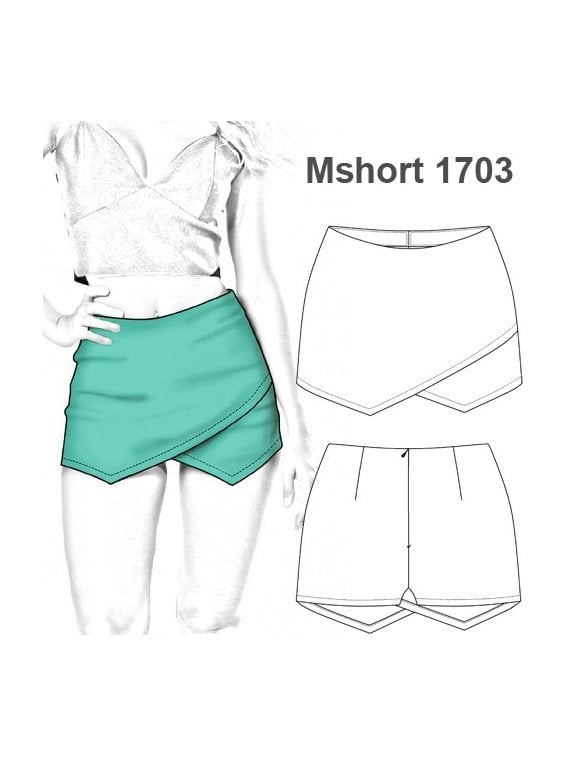 SHORT PUNTAS MUJER 1703
