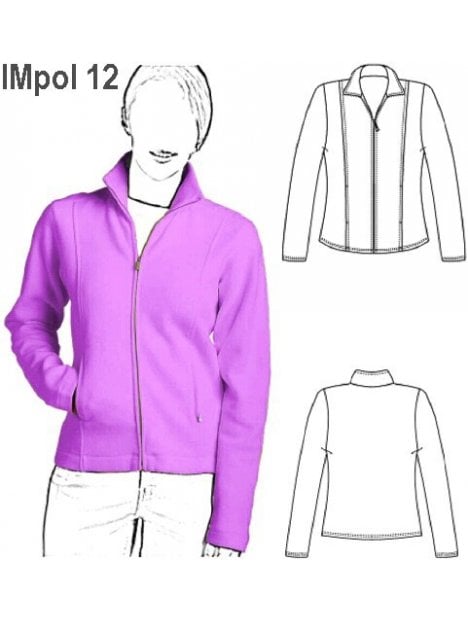 POLERON CHAQUETA NIÑA 0912