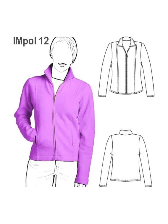 POLERON CHAQUETA NIÑA 0912