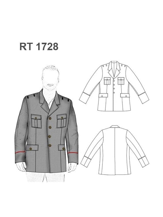 CHAQUETA DE OFICIAL RT 1728